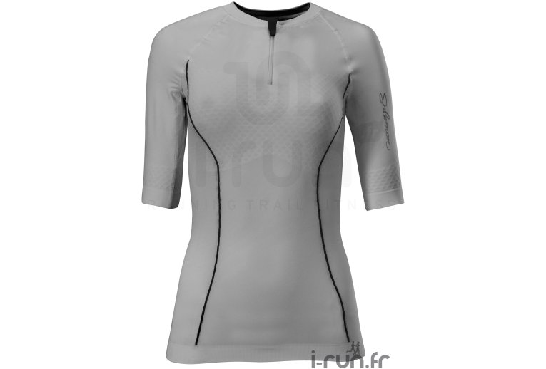 Salomon 1/2 zip Tech Tee Trail W 