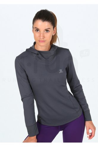 Salomon Agile LS Hoodie W 