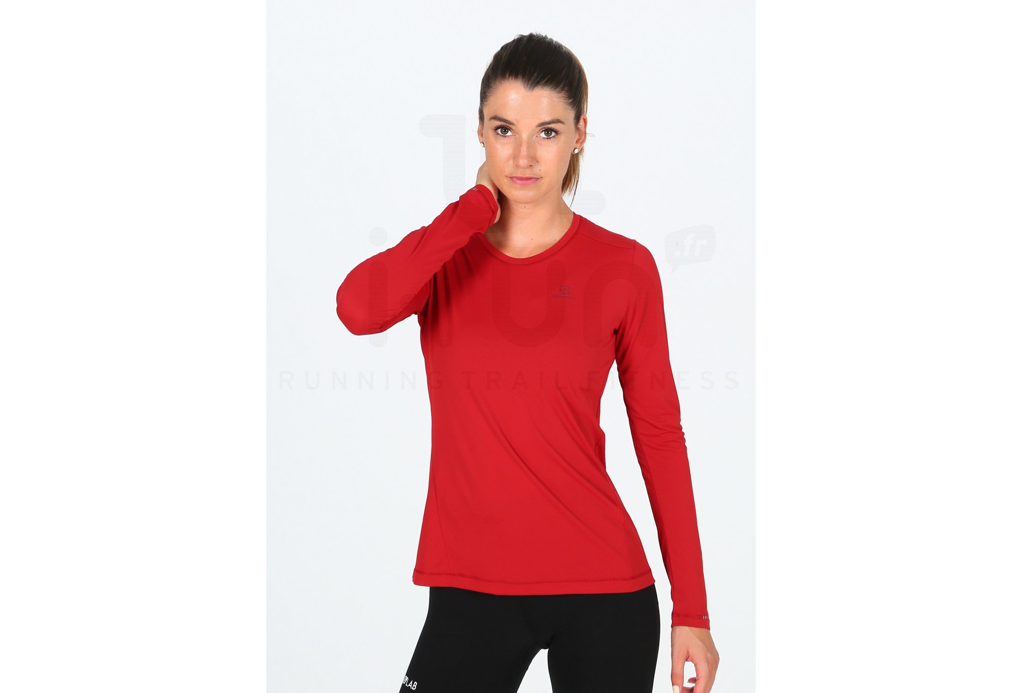 Salomon camiseta manga larga Agile LS Tee