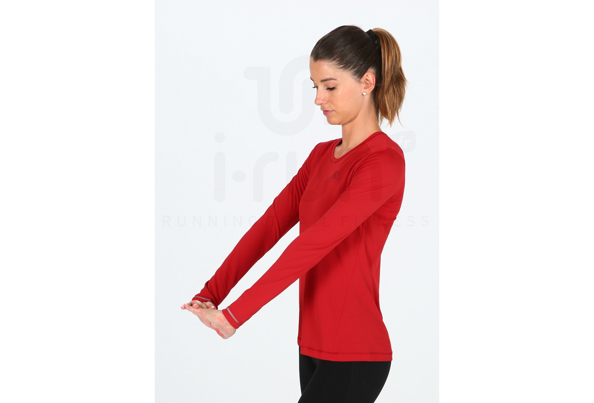 Salomon camiseta manga larga Agile LS Tee