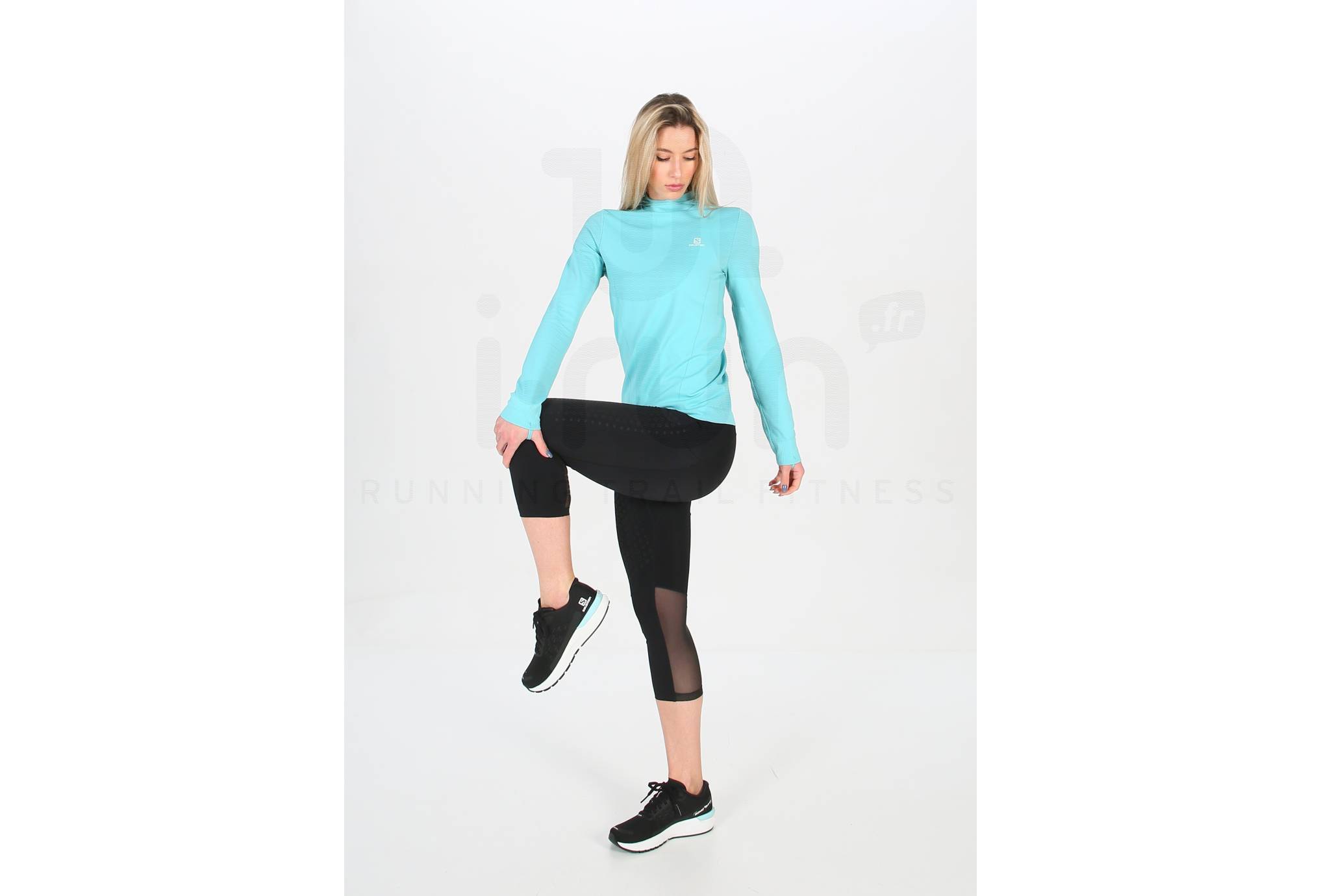 Salomon sudadera Agile Mid Seamless