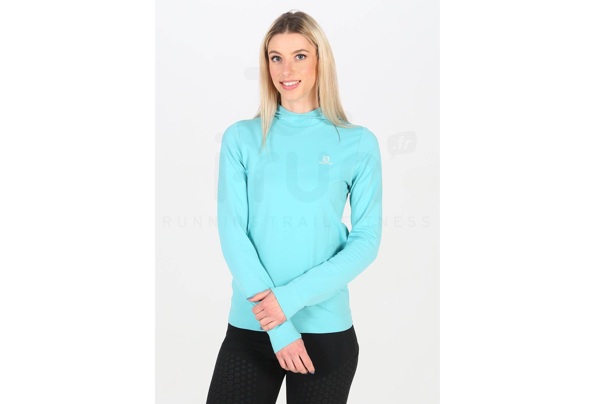 Salomon sudadera Agile Mid Seamless