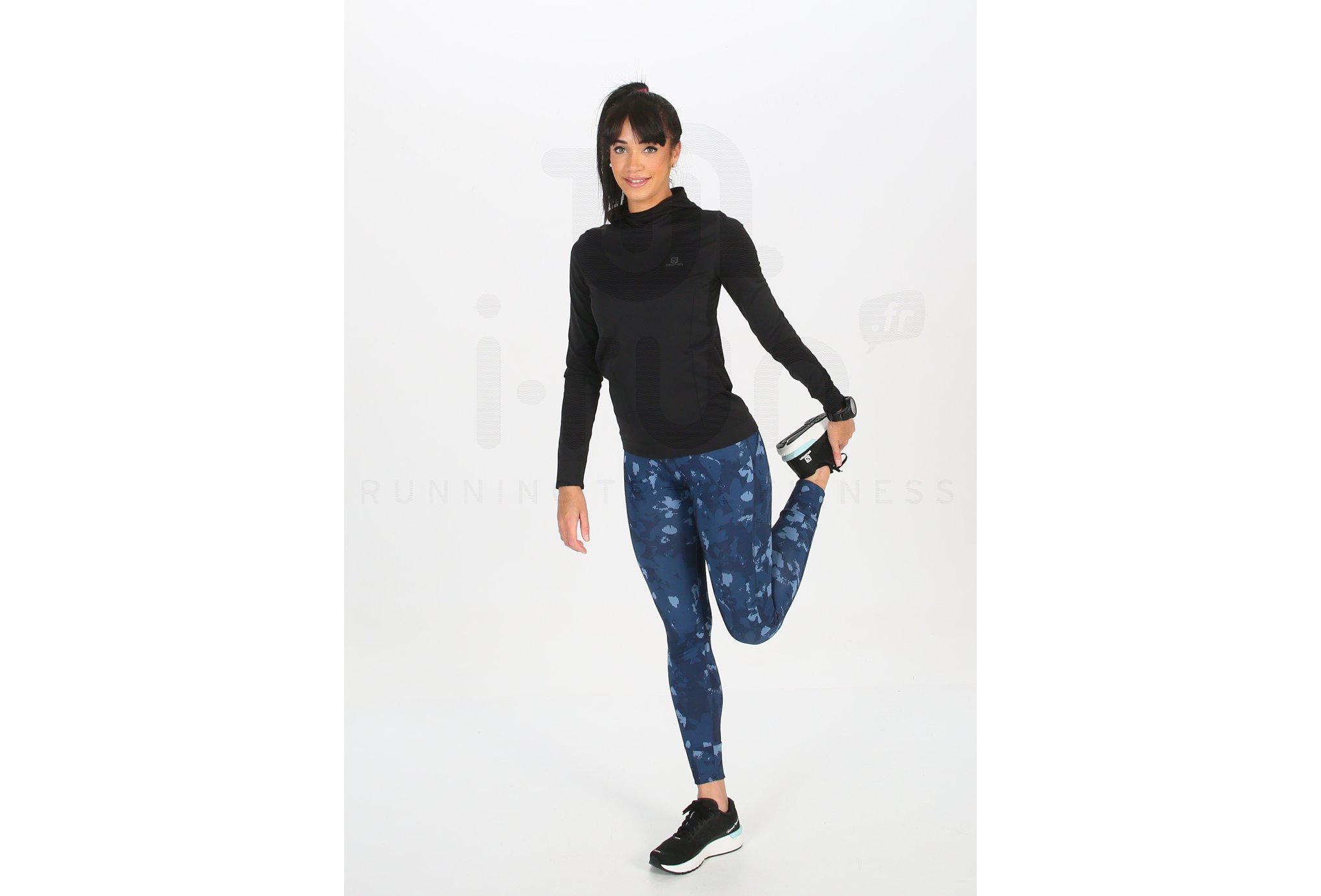 Salomon sudadera Agile Mid Seamless