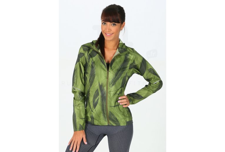 Salomon Chaqueta Agile Wind Print Hoodie