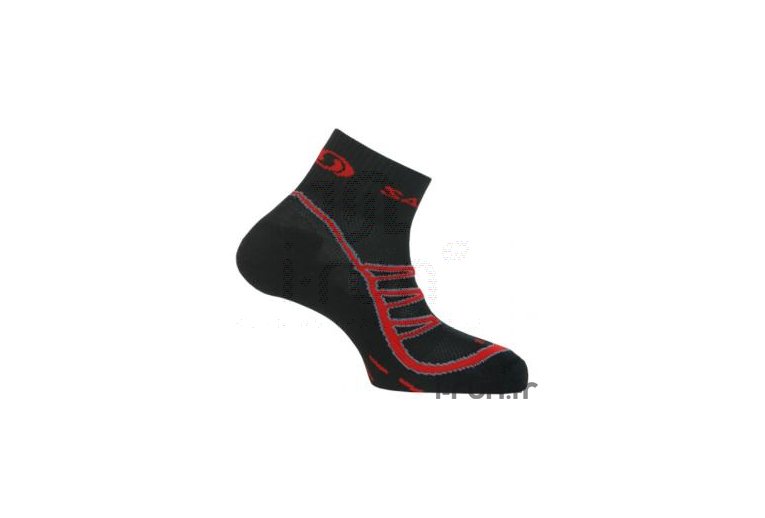 Salomon Chaussettes XA Pro 2 noir et rouge 