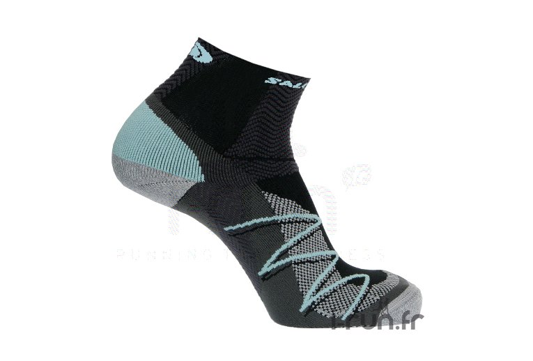 Salomon Chaussettes XT Wings 2 noir et bleu 