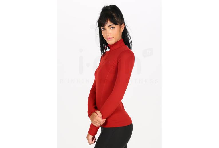 Salomon camiseta manga larga Comet Seamless 1/2 zip