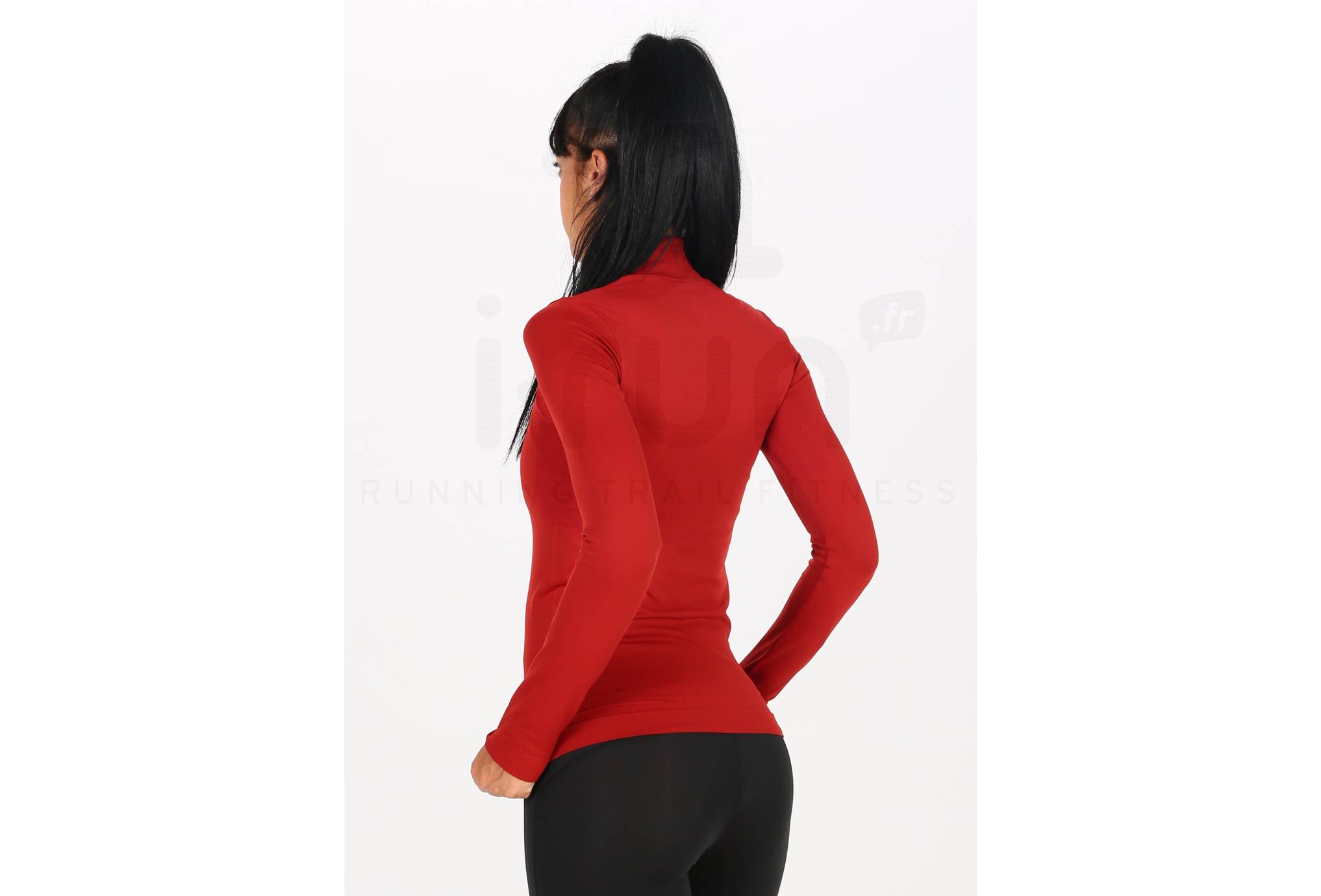 Salomon camiseta manga larga Comet Seamless 1/2 zip