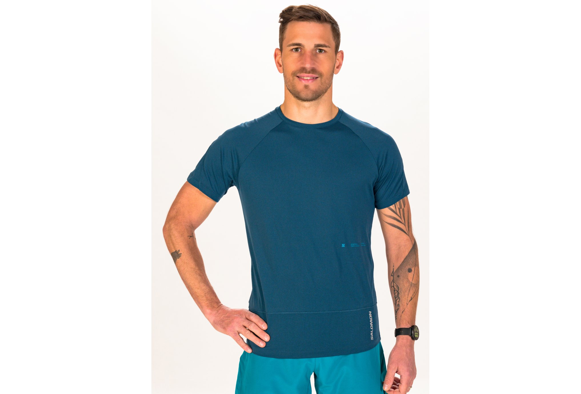 Salomon Cross Run GFX M vêtement running homme