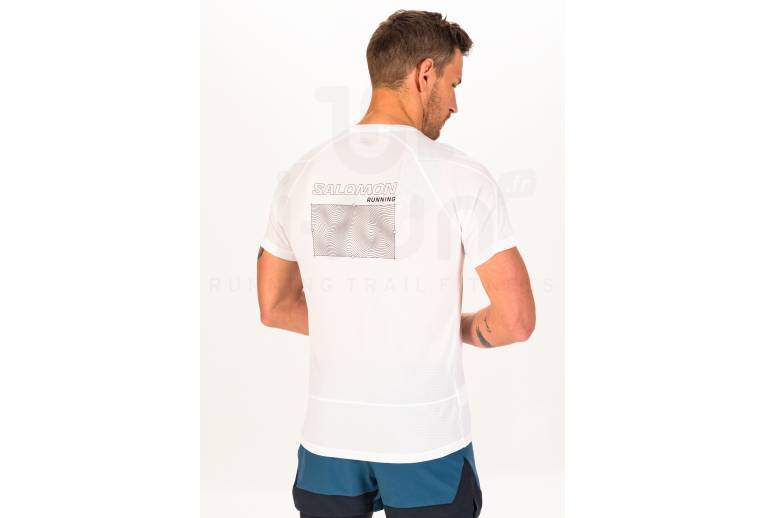 Salomon camiseta manga corta Cross Run GFX