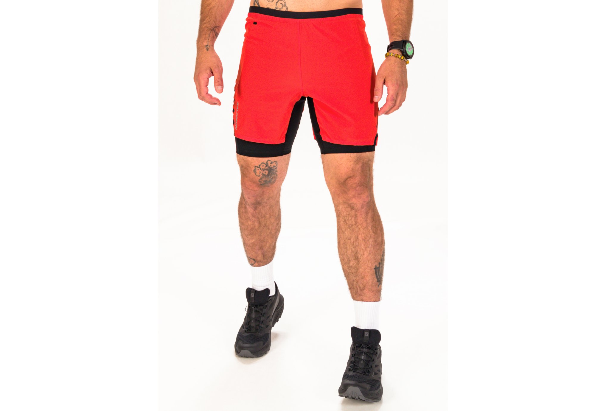 Salomon Cross Twinskin 2 en 1 M vêtement running homme déstockage