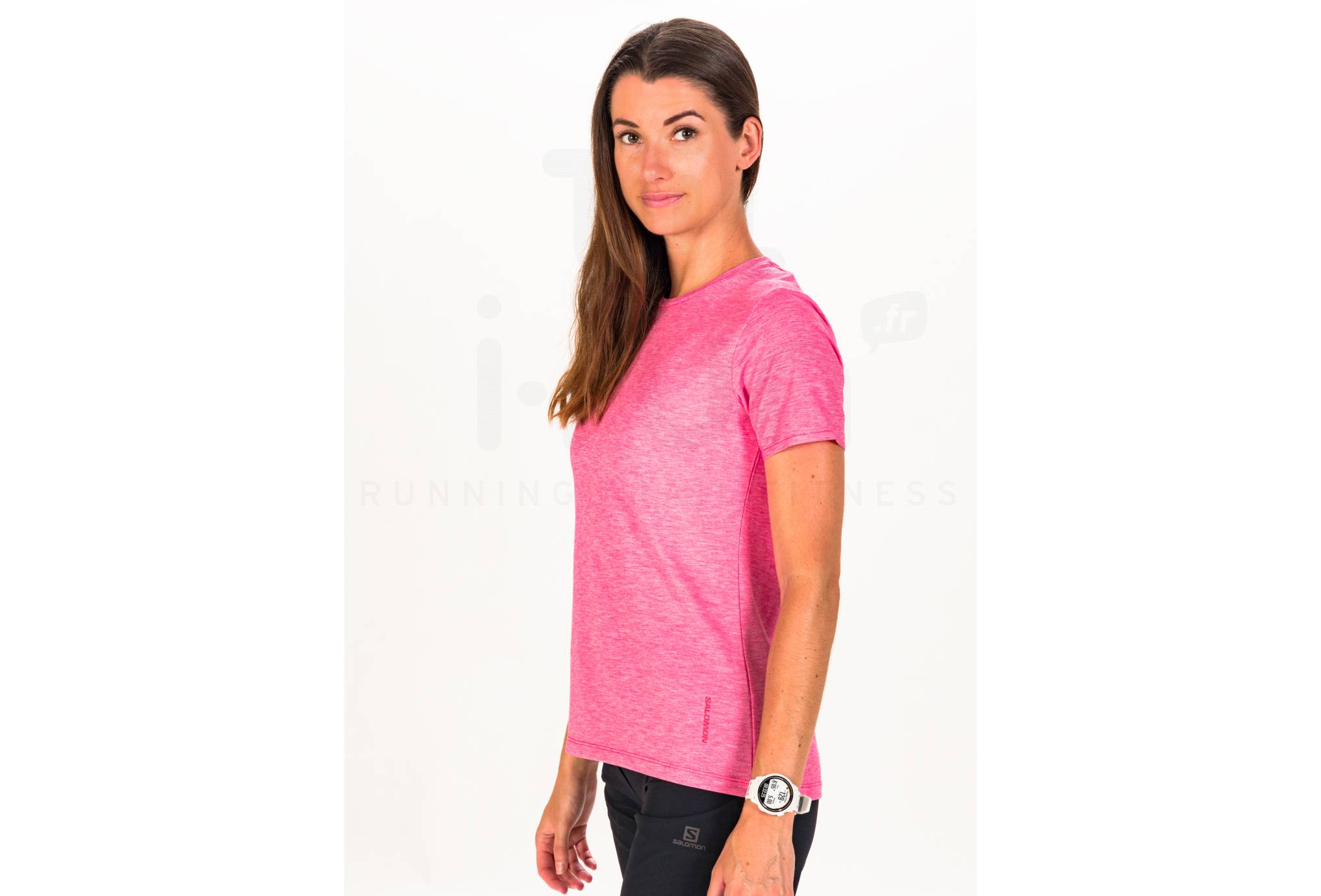 Salomon camiseta manga corta Essential Tencel en promoción | Mujer Ropa ...