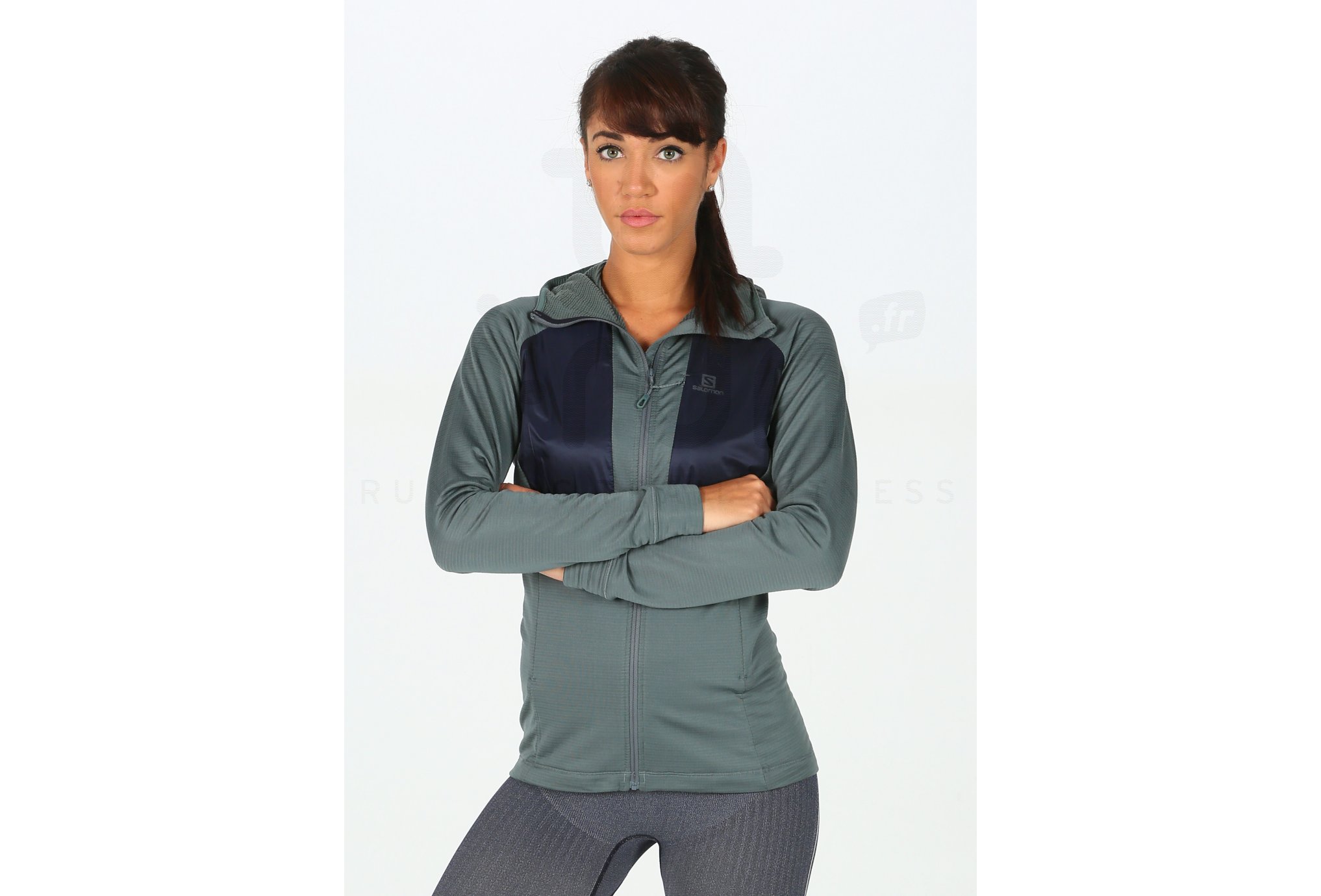 Salomon Chaqueta Grid Mid FZ