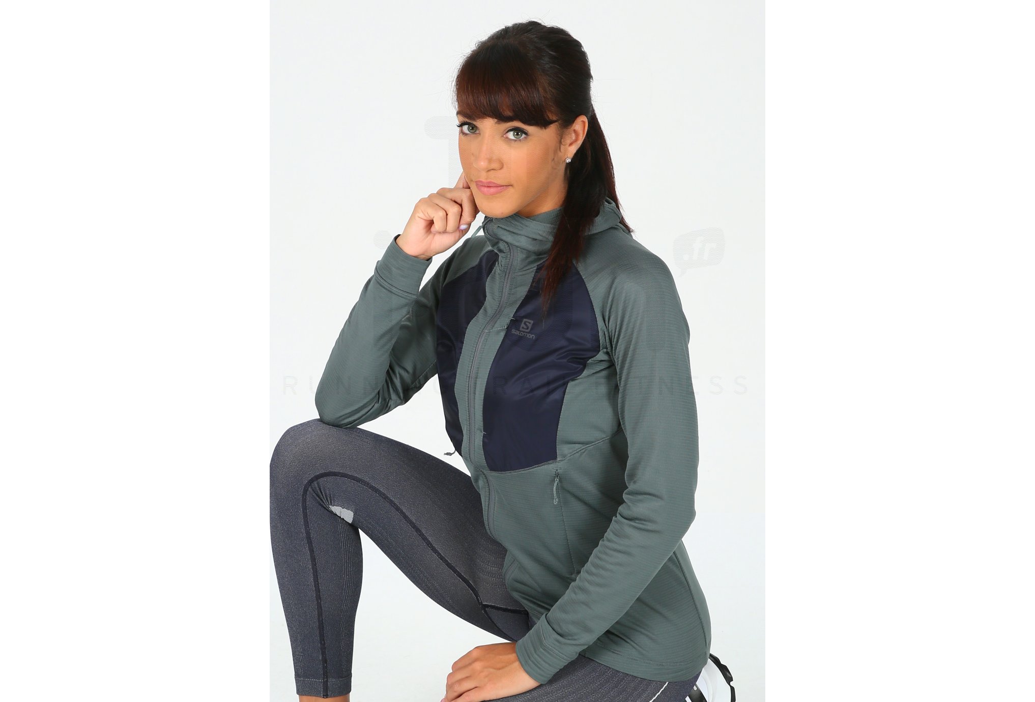 Salomon Chaqueta Grid Mid FZ