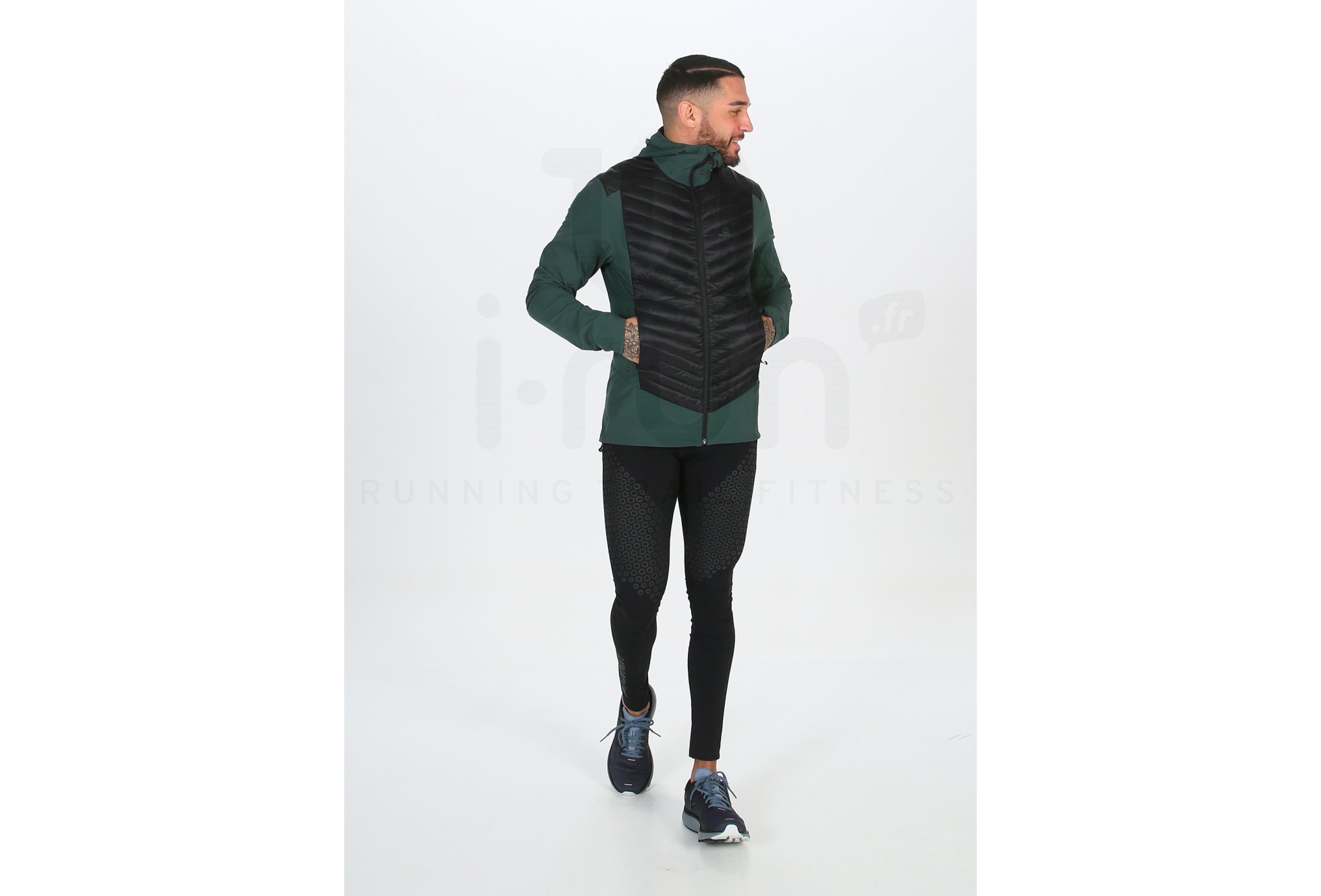 Salomon chaqueta Haloes Down Hybrid Hoodie