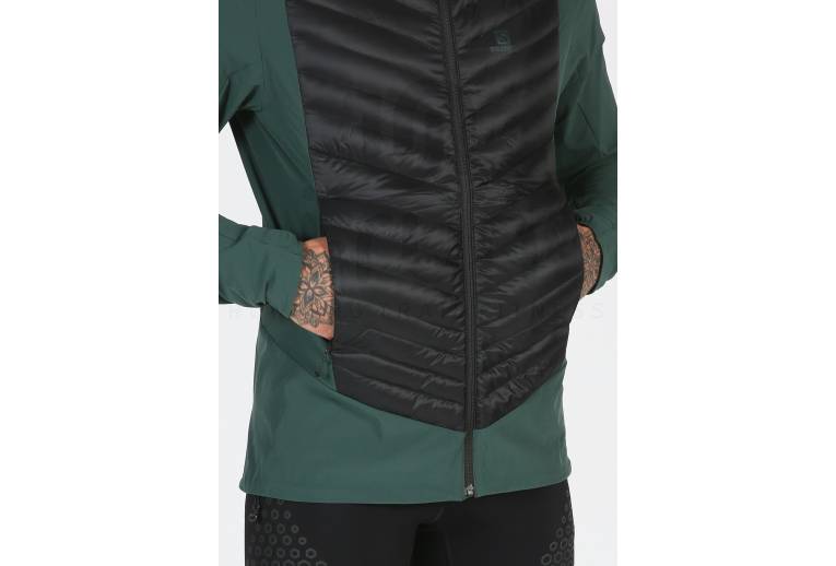 Salomon chaqueta Haloes Down Hybrid Hoodie