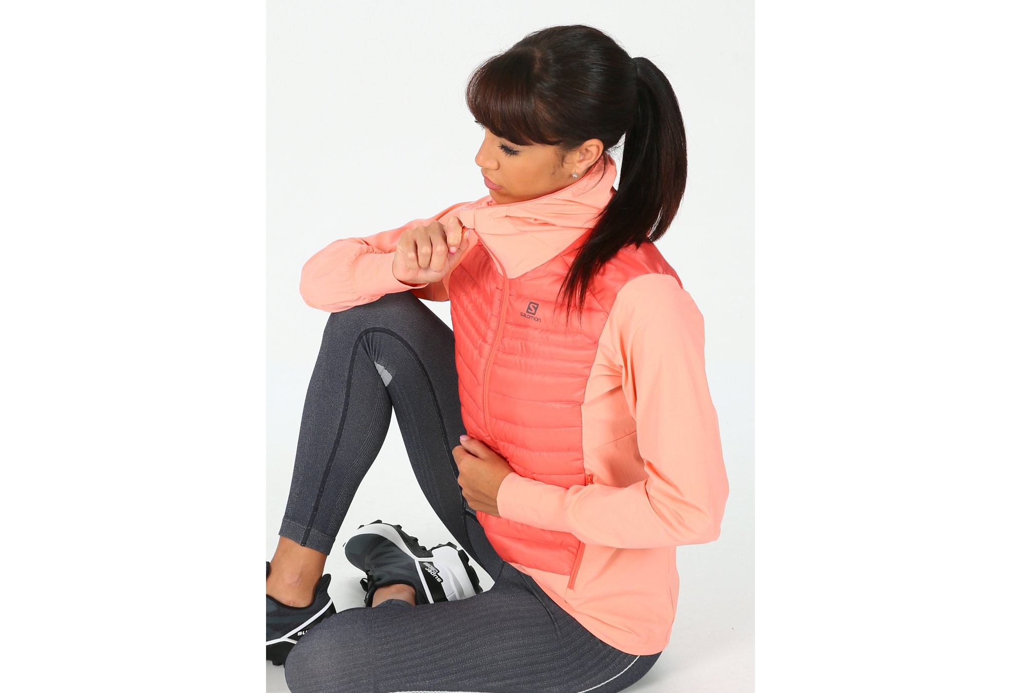 Salomon Chaqueta Haloes Down Hybrid Hoodie