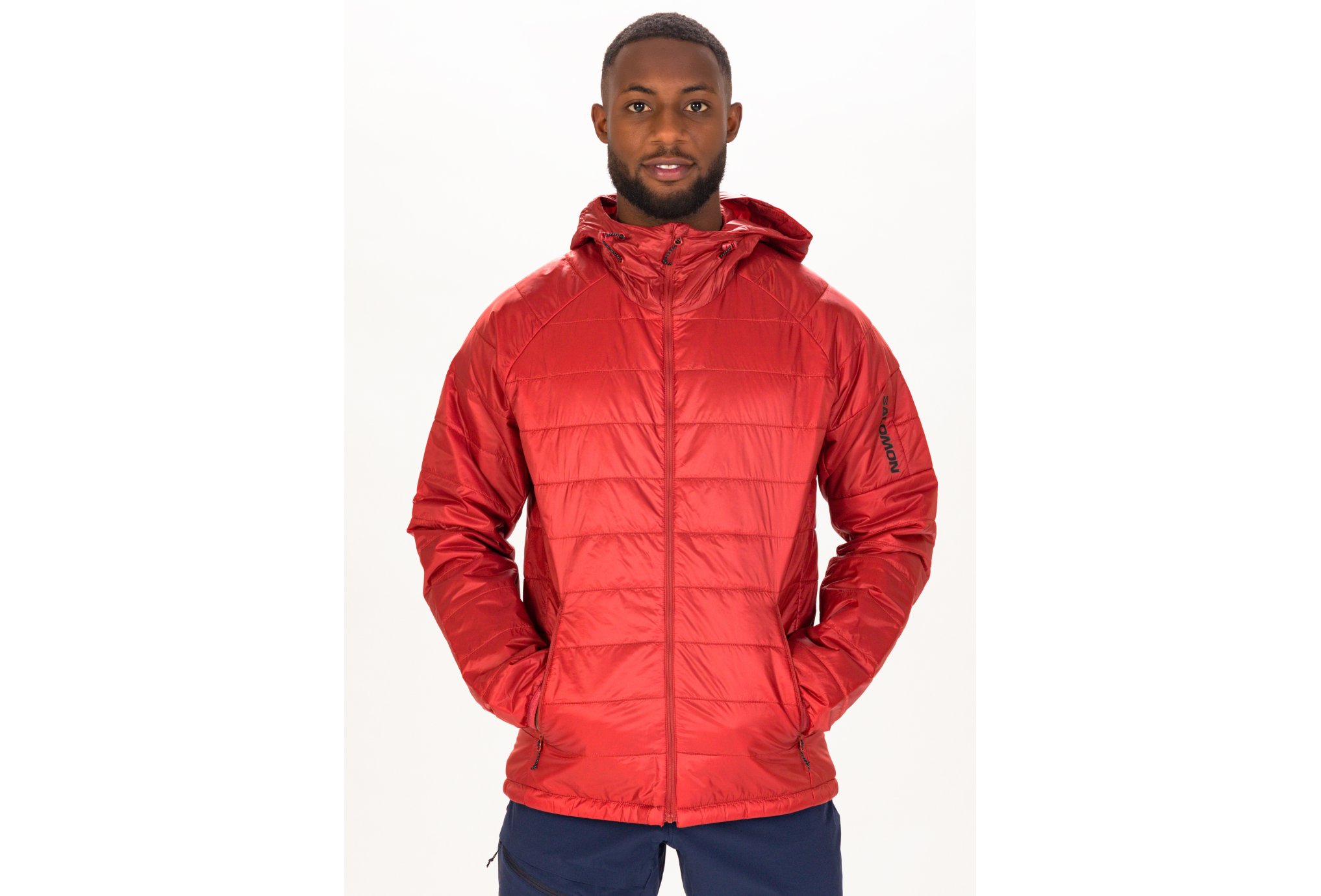 Salomon Outline Hooded M vêtement running homme