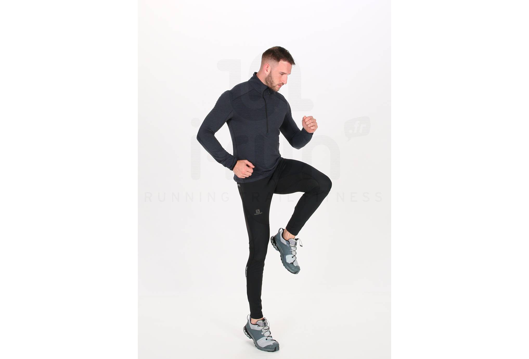 Salomon Outline Mid Half Zip Herren