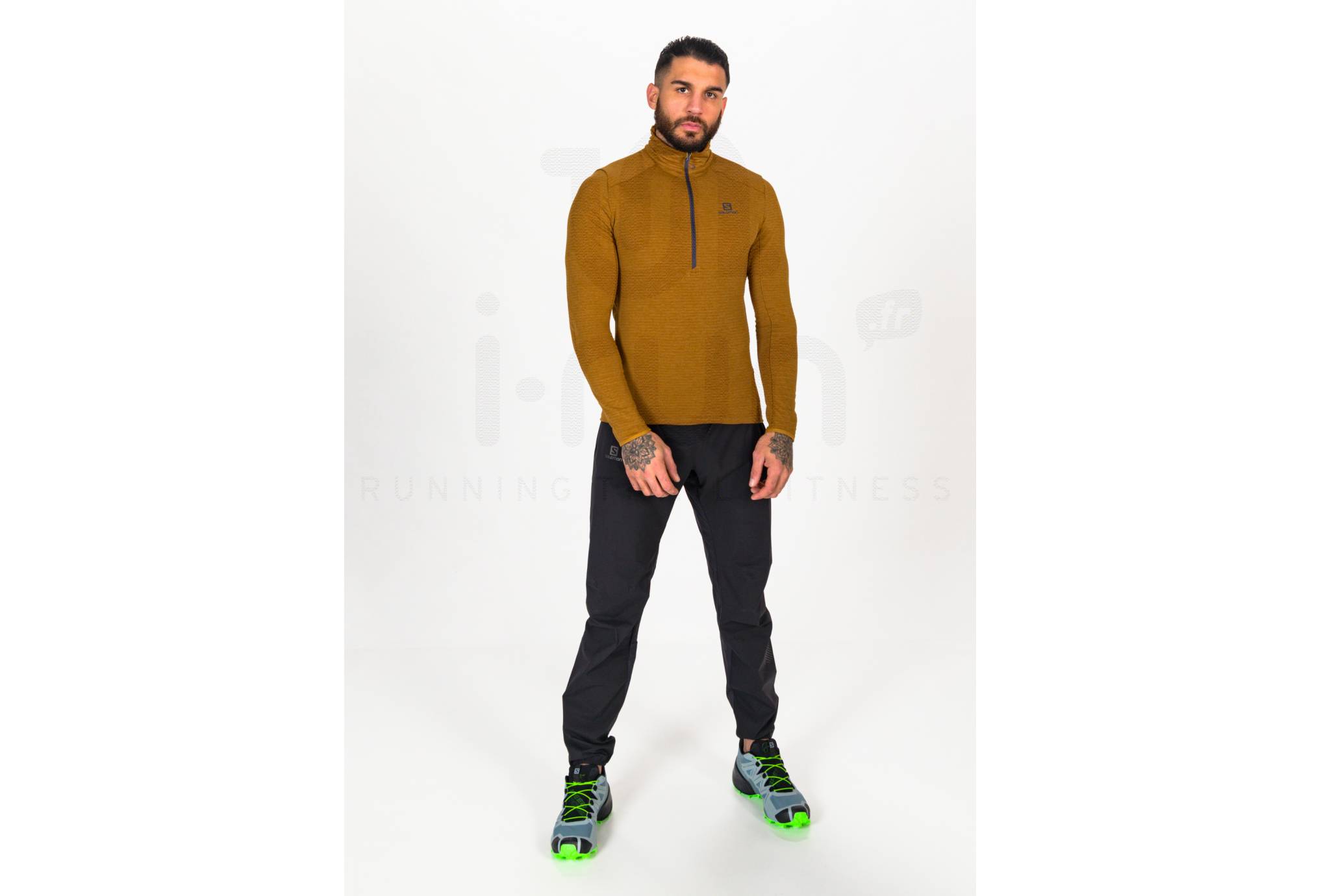 Salomon camiseta manga larga Outline Midlayer