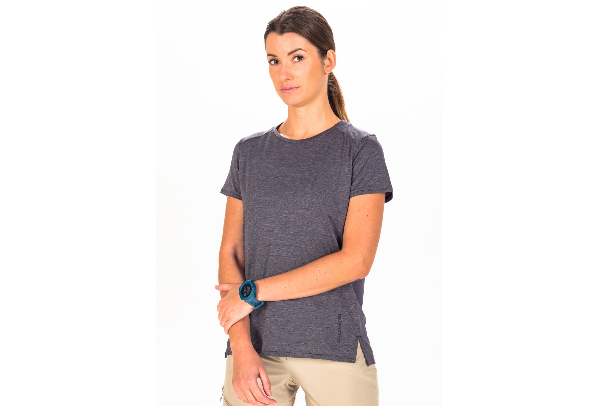 Salomon Outline Summer W vêtement running femme déstockage