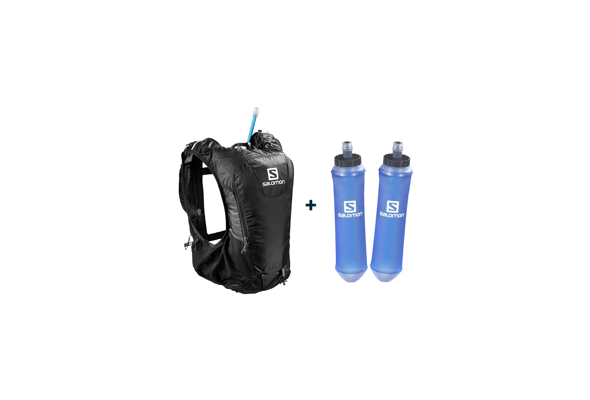 Salomon pack de mochila Skin Pro 10 Set + 2 Soft Flask  Speed 500 ml