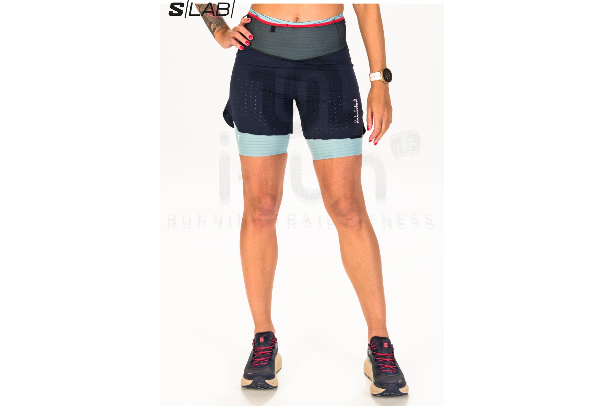 サロモン S/LAB Ultra 2-in-1 トレイル ショーツ サイズS Salomon S-Lab Ultra 2 en 1 W special offer | Women Clothing Shorts