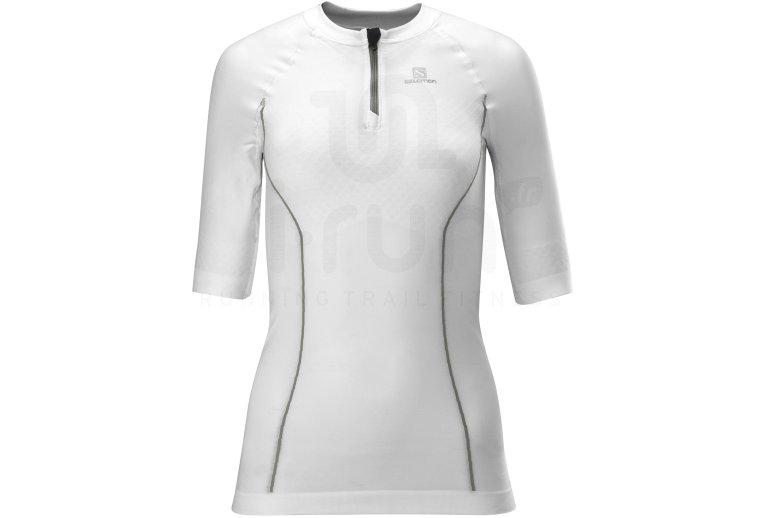 Salomon Tee-shirt 1/2 zip Exo Motion W 