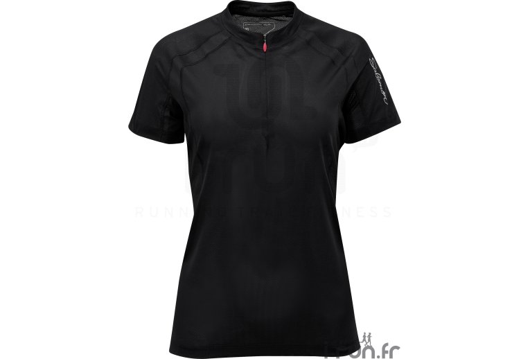 Salomon Trail Runner II 1/2 Zip TT W Noir 