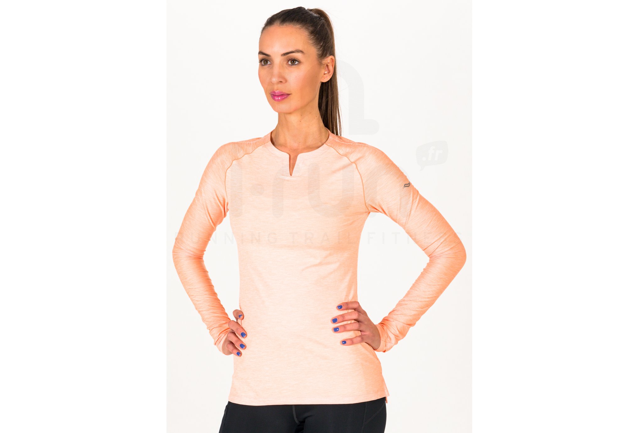Saucony camiseta manga larga Breakthru