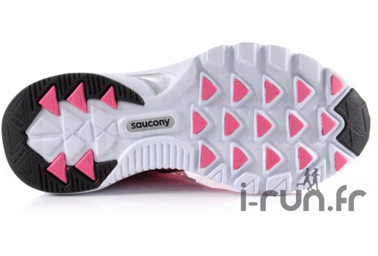 Saucony ProGrid Kinvara Femme rose et noire 