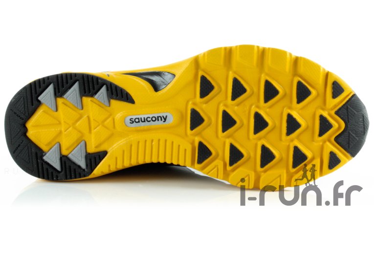 Saucony ProGrid Kinvara Homme Noir et Jaune 