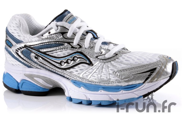Saucony Progrid Ride 4 Blanche Grise et Bleue 