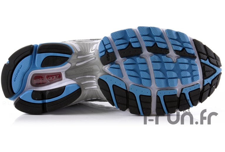 Saucony Progrid Ride 4 Blanche Grise et Bleue 