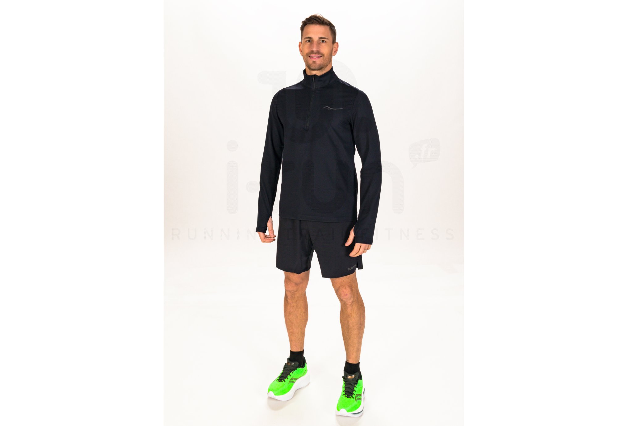 Saucony Solstice 1/4 Zip Herren