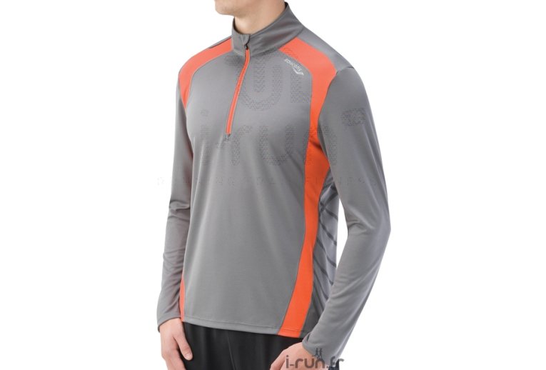 Saucony Tee-shirt Inferno 1/2 zip L/S 