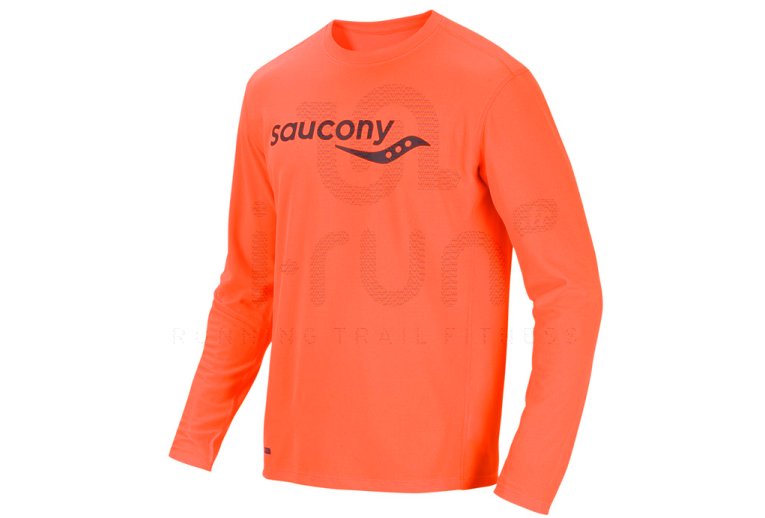 Saucony Tee-Shirt L/S Manches longues M 