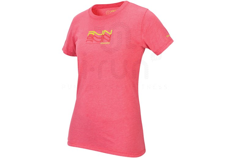 Saucony Tee-Shirt S/S Kinvara Graphic W 