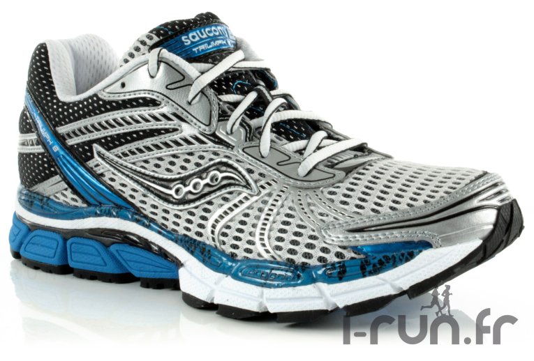 Saucony Triumph 8 Homme blanc et bleu 