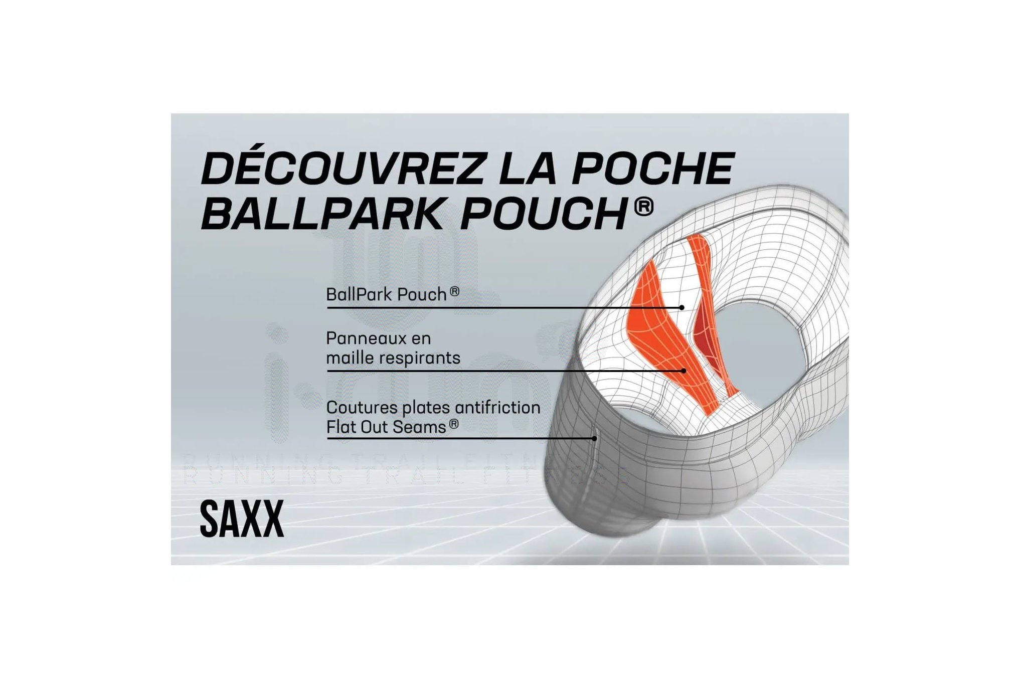Saxx Essential Performance Mesh x3