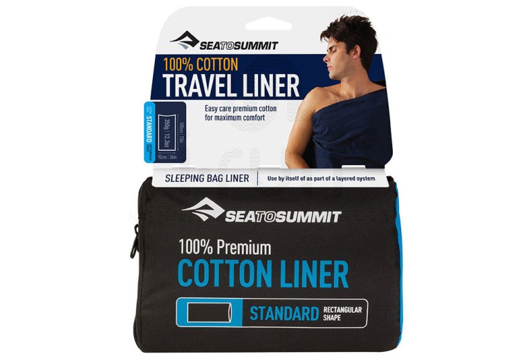 Sea To Summit Drap de sac Coton Standard 