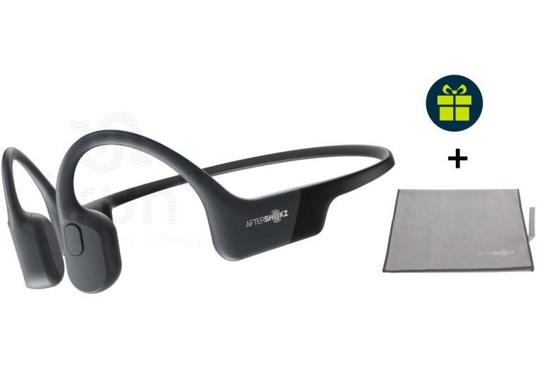 Shokz auriculares Aeropex y toalla de microfibra de regalo