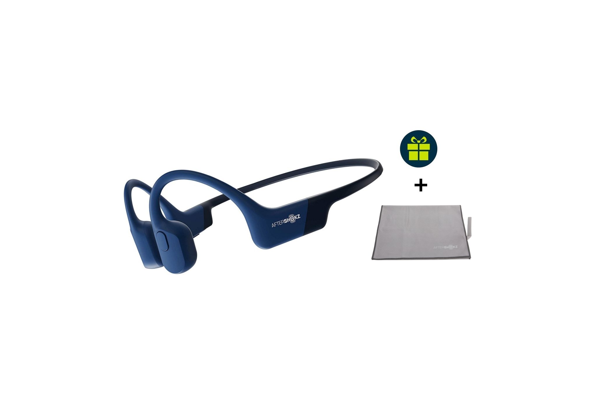 Shokz auriculares Aeropex y toalla de microfibra de regalo