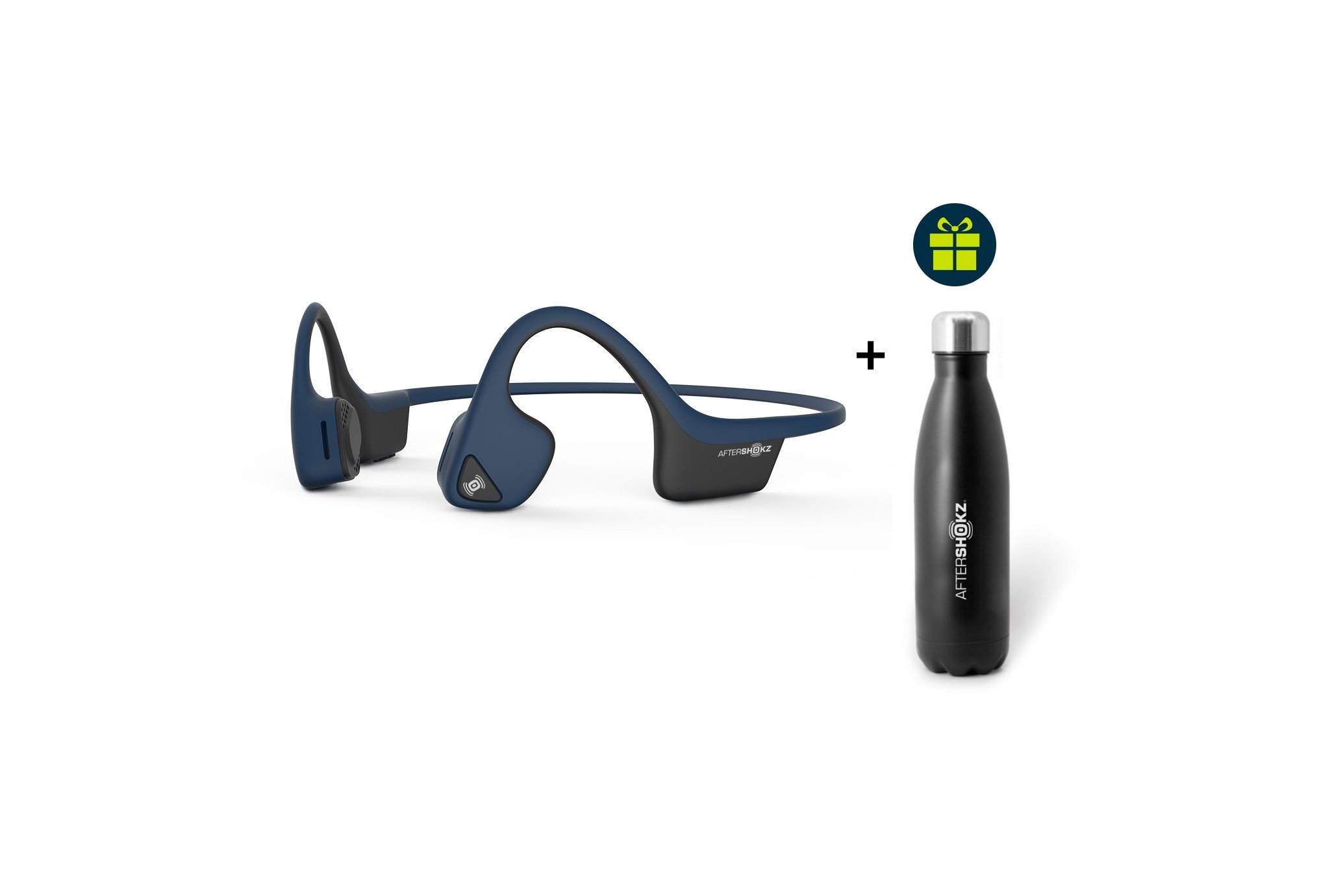 Shokz pack Trekz Air + botella isot�rmica 500 mL de regalo