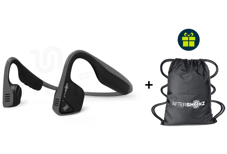 Shokz Pack Trekz Titanium + Sac de sport offert 