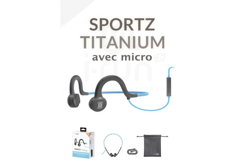 Shokz Sportz Titanium avec micro 