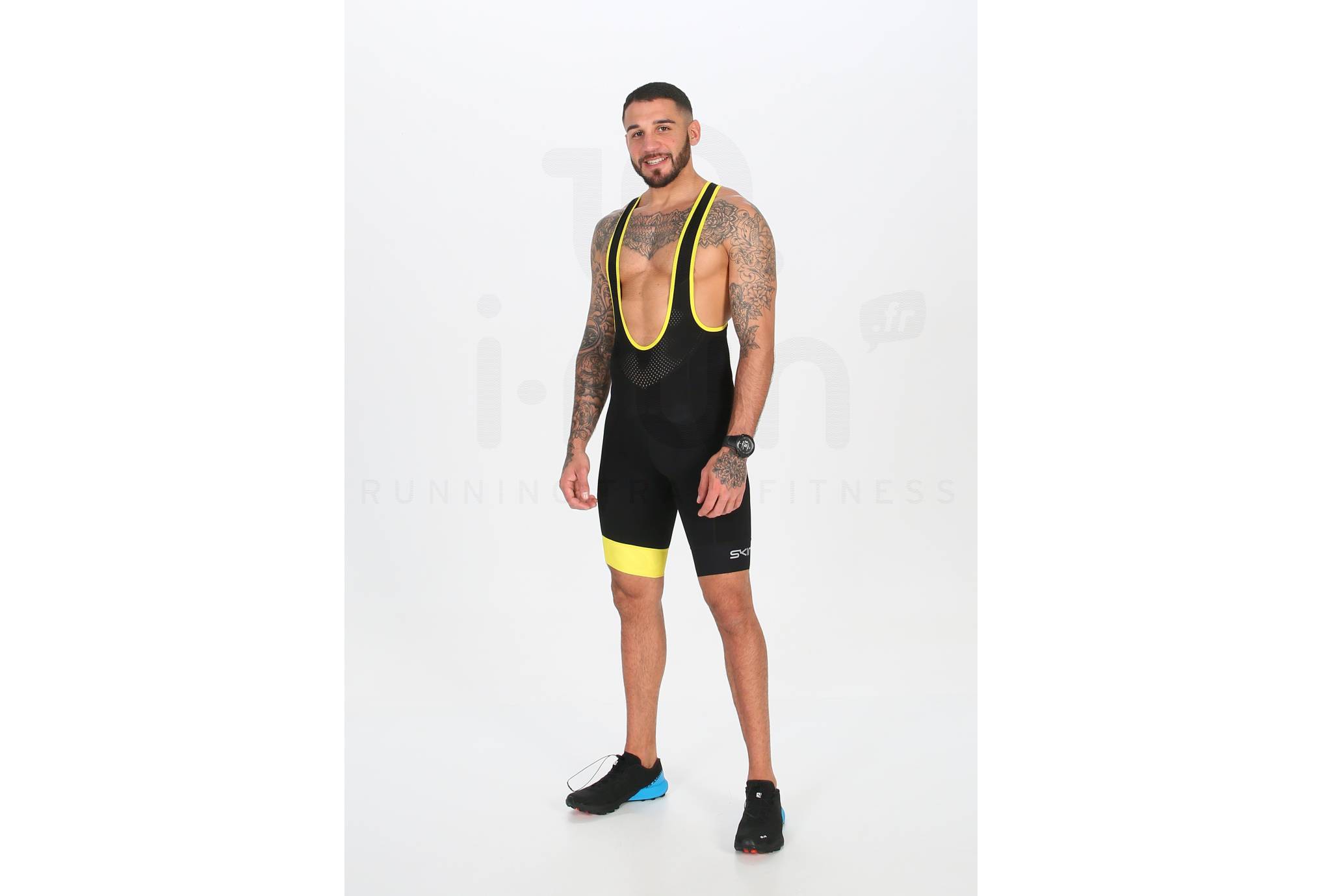 Skins Culotte con tirantes Cycle DNAmic Bib