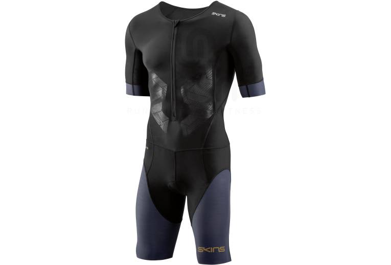 Skins Traje de triatl�n DNAmic Skinsuit S/S  Front Zip Triathlon
