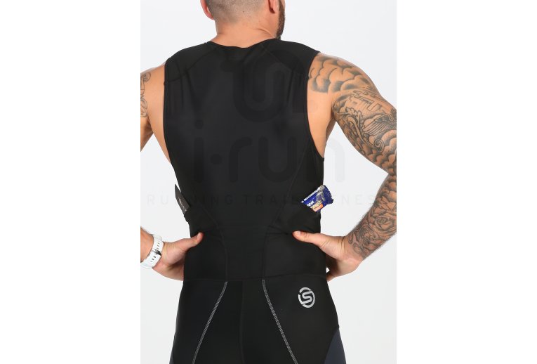 Skins DNAmic Triathlon Skinsuit Front Zip Triathlon Herren