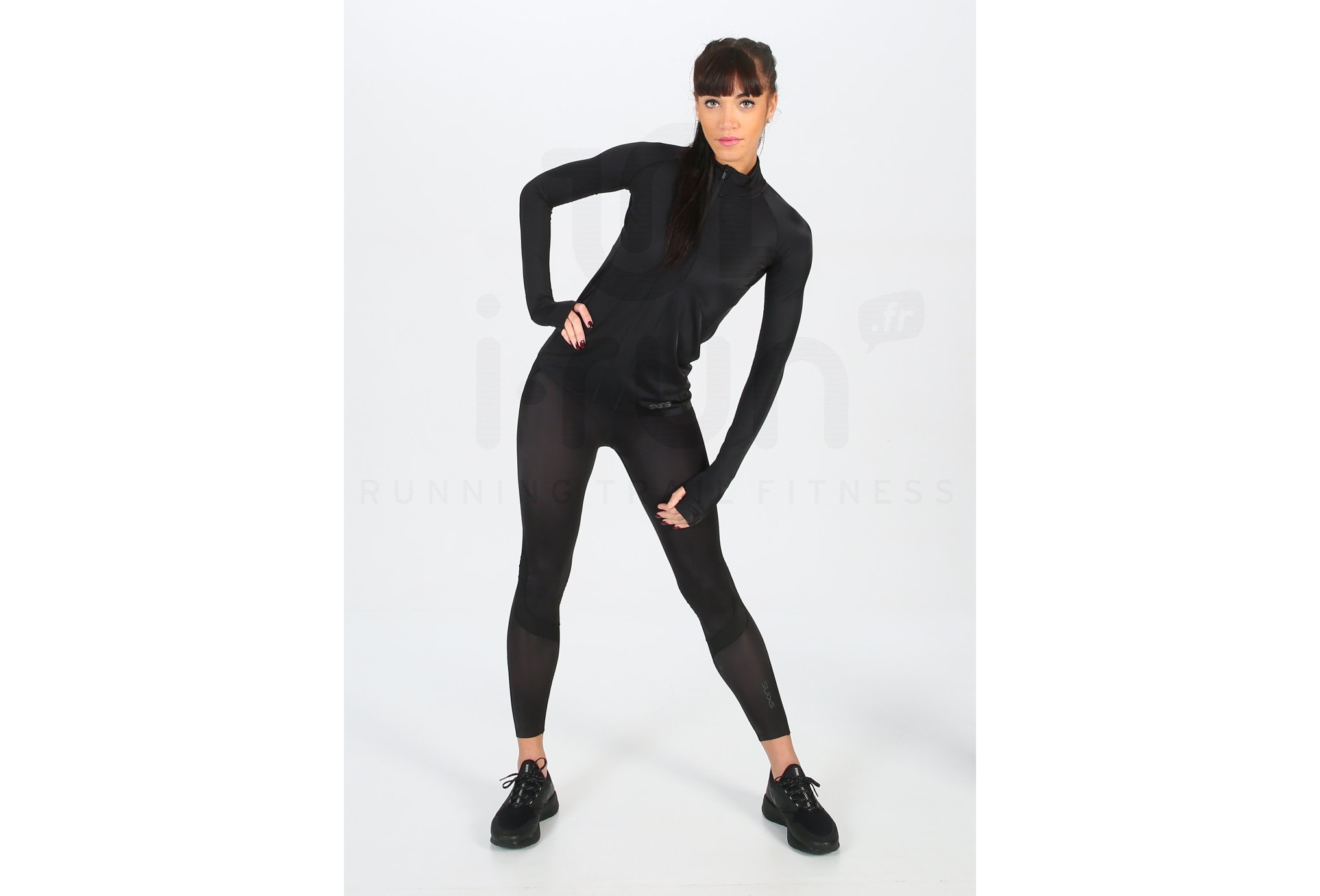 Skins Camiseta manga larga DNAmic Ultimate 1/4 Zip